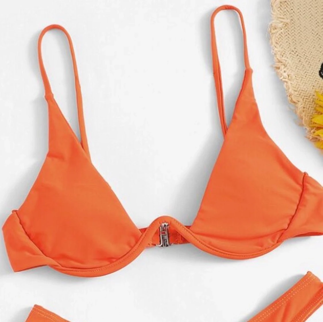 Jättefin färgglad Bikiniöverdel