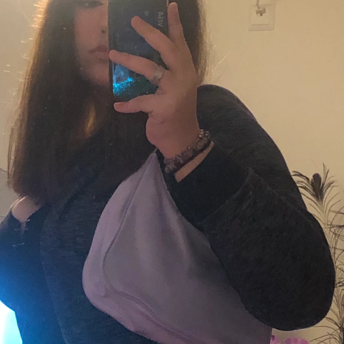 lila monki mini väska - 90