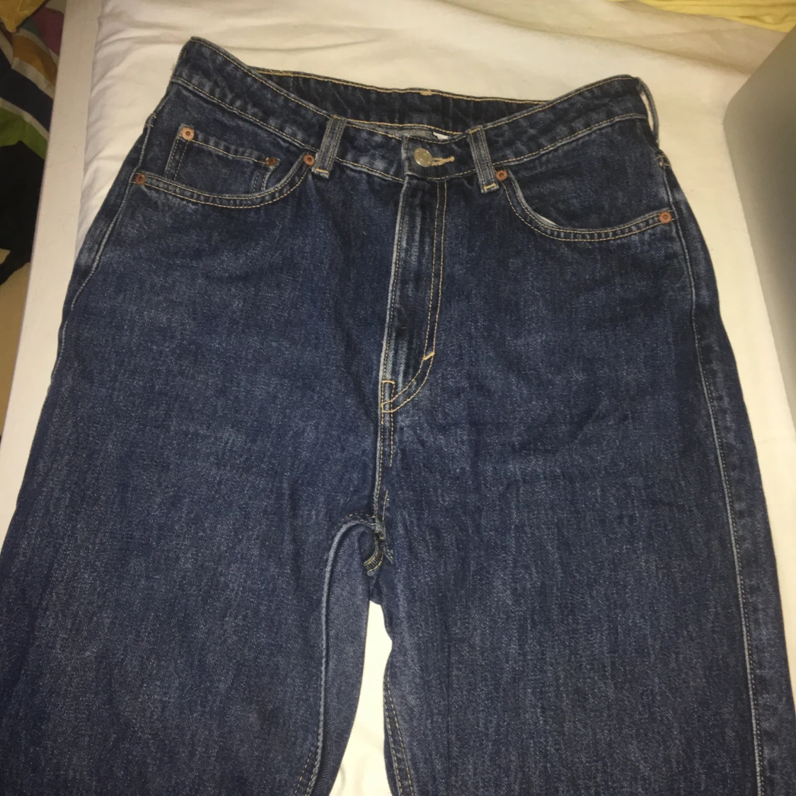 Weekday Rowe Extra High Straight Jeans - 90