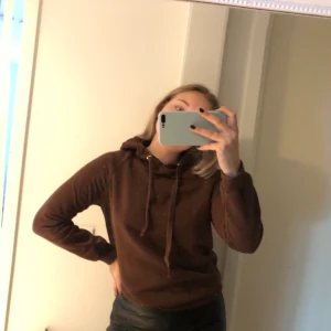 Hoodie - Brun hoodie, jätteskön, 110kr ink frakt 