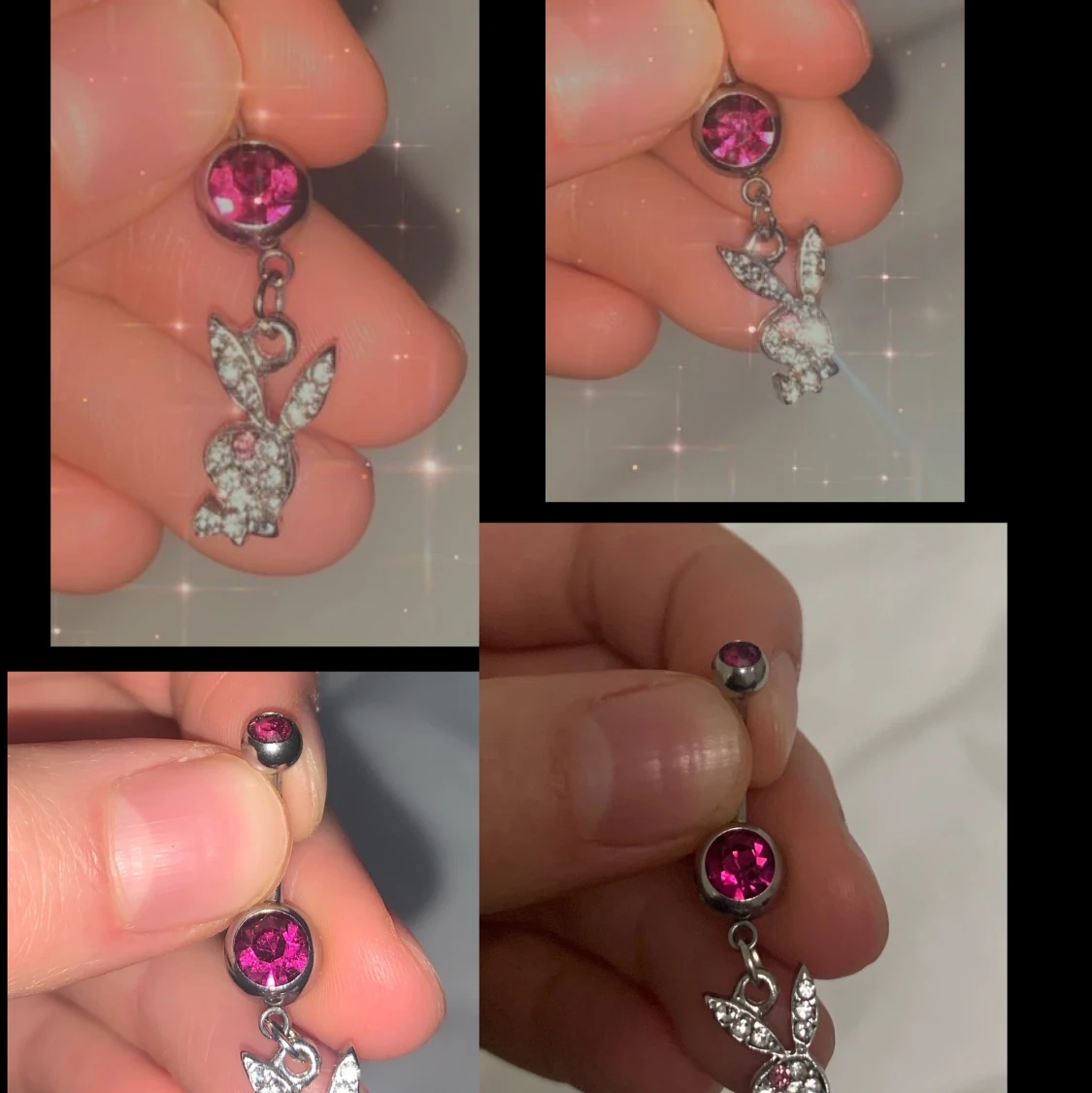 Piercing navelpiercing playboy - 90