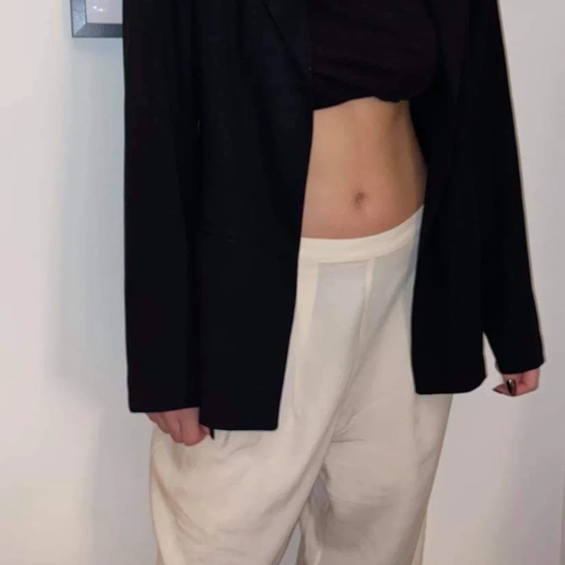 Beiga kostymbyxor  - 91