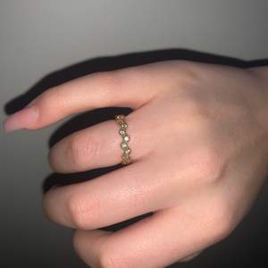 Säljer nu min vackra enkla ring från Bianca Ingrossos kollektion med Guldfynd! Köpt för 499 kronor därav pris. Ganska liten i storlek, passar mig på ring och lill finger. 