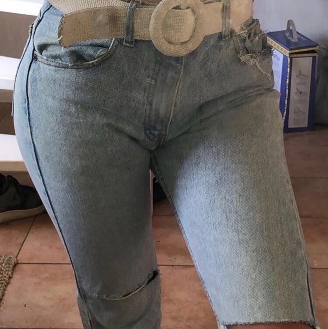 Blåa Levis jeans