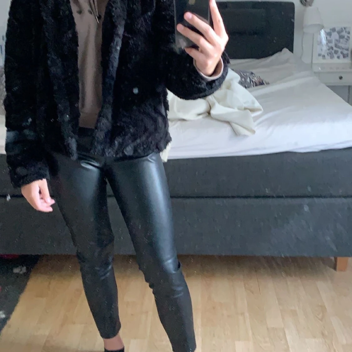 Jacka päls storlek M