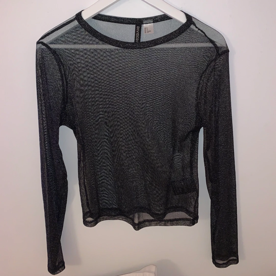 Glittrig mesh Tröja 