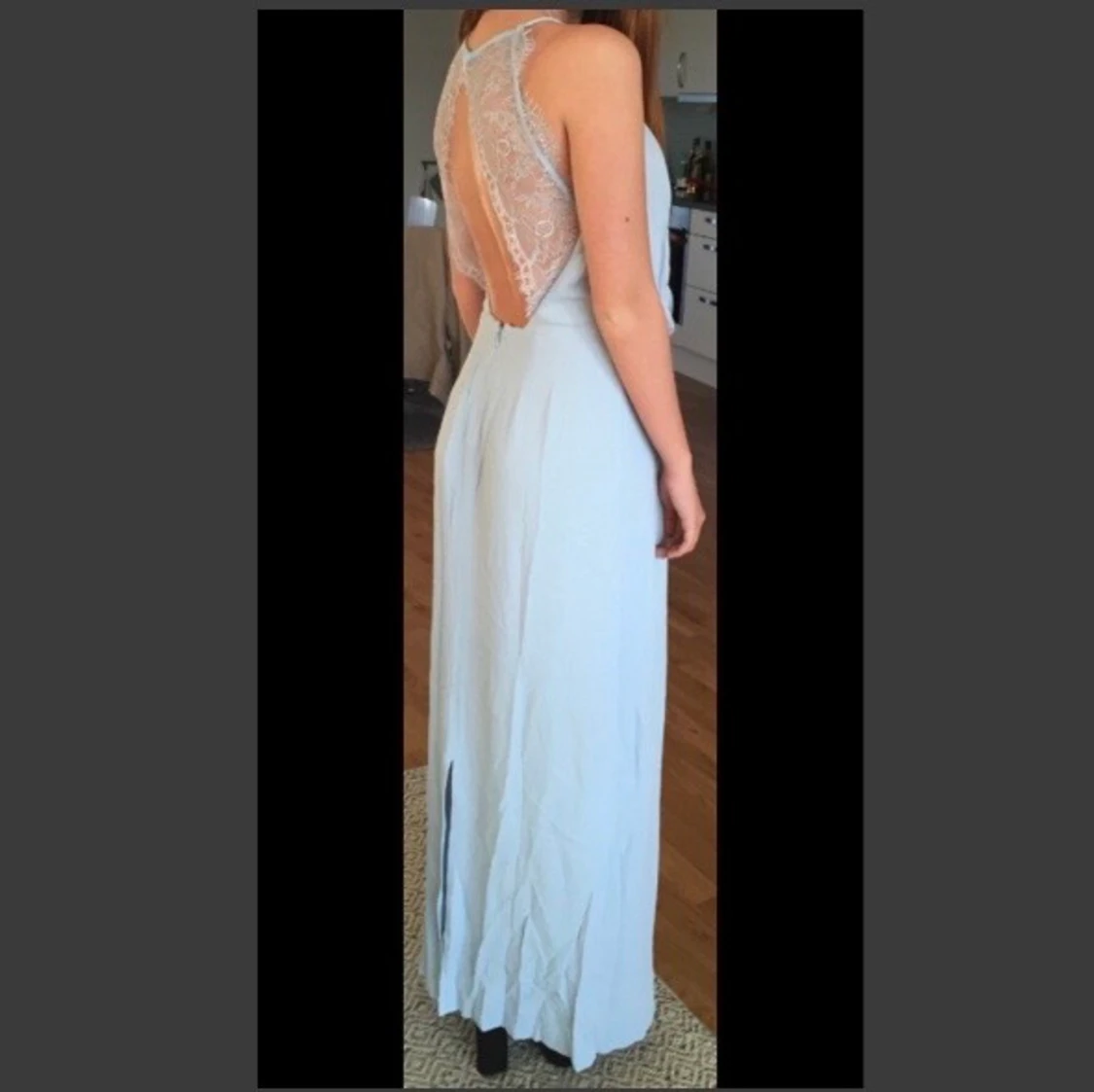 Samsoe & Samsoe klänning ljusblå strl XS-S