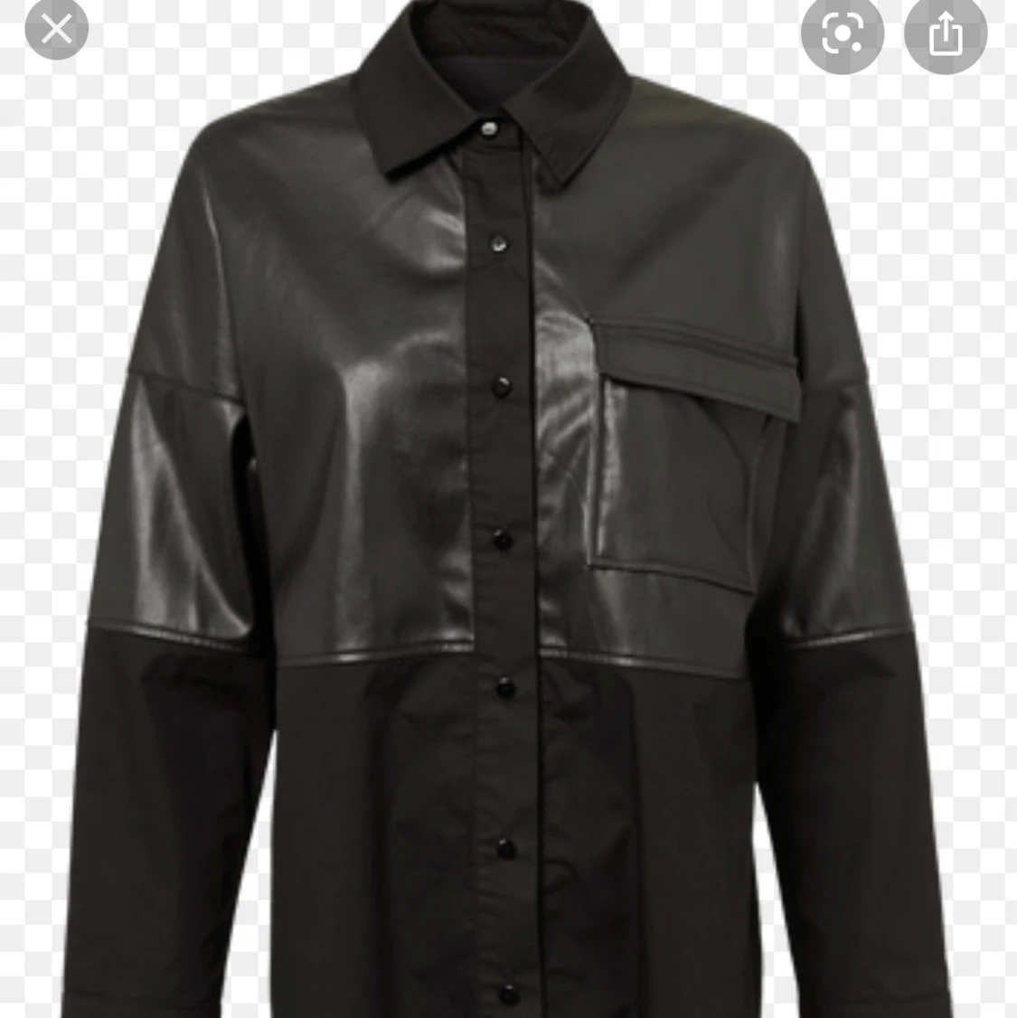 BIANCAXNELLY STATEMENT SHIRT BLACK - 90