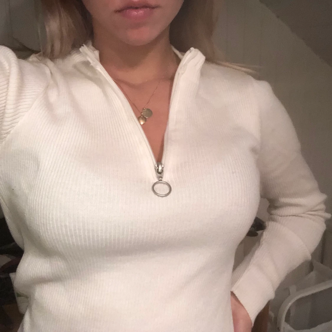 NA-KD ZIP TRÖJA - 90