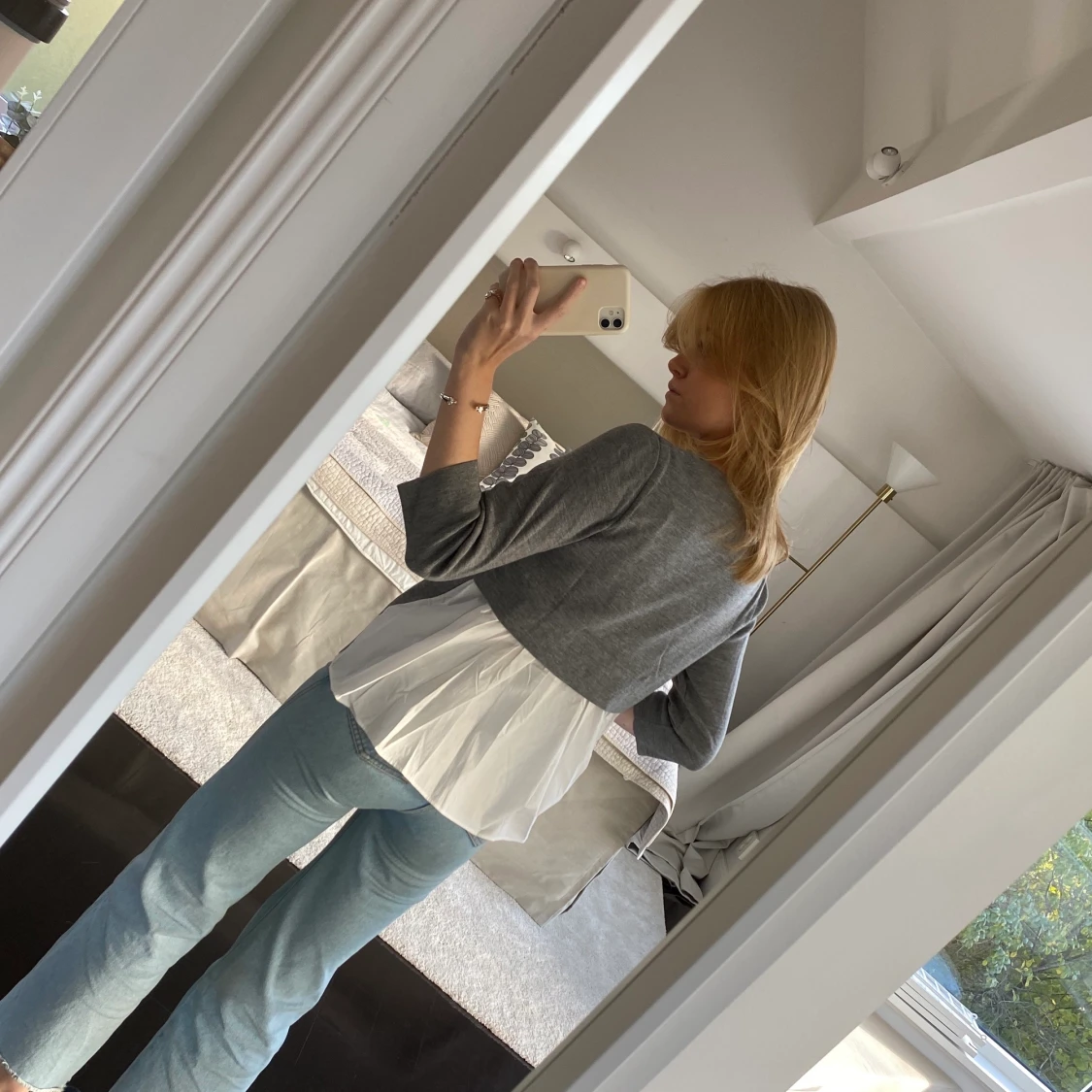 COS stickad tröja med volang storlek XS - 90