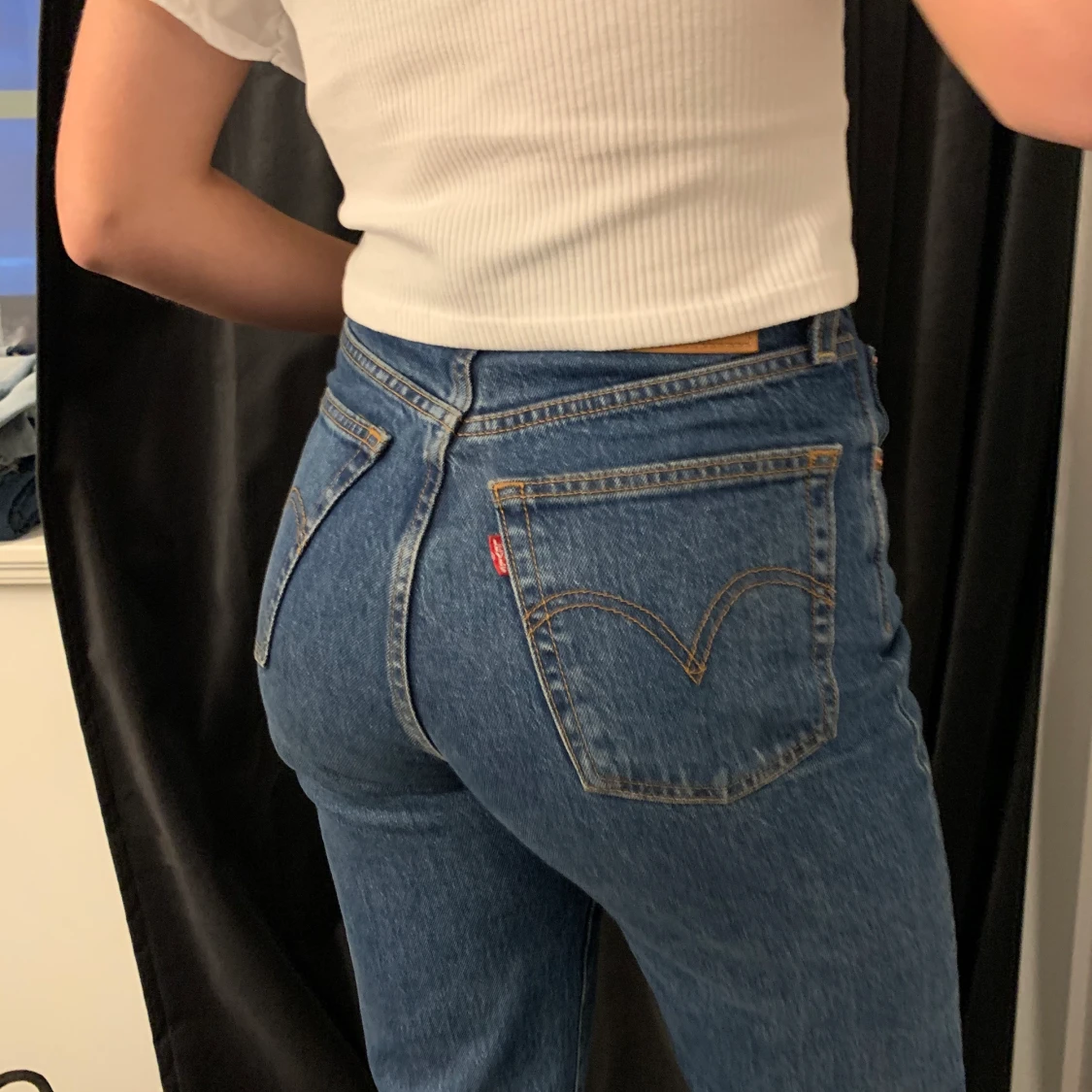 Levis straight leg jeans