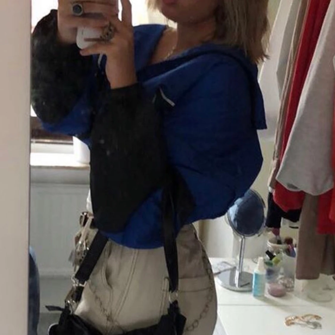 Blå vindjacka!  - 90