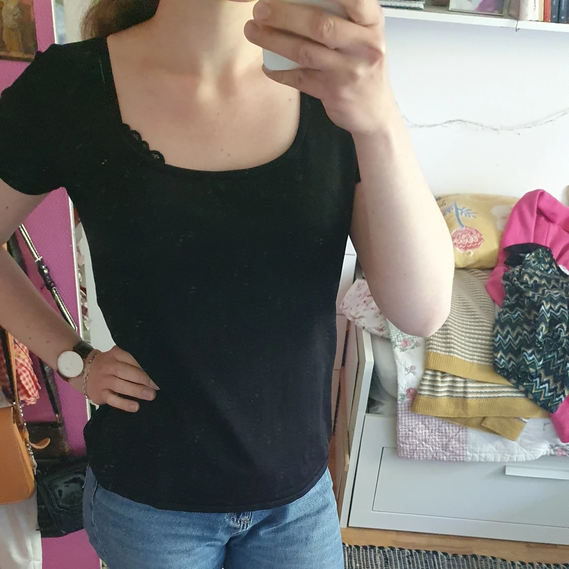 Svart topp - 90
