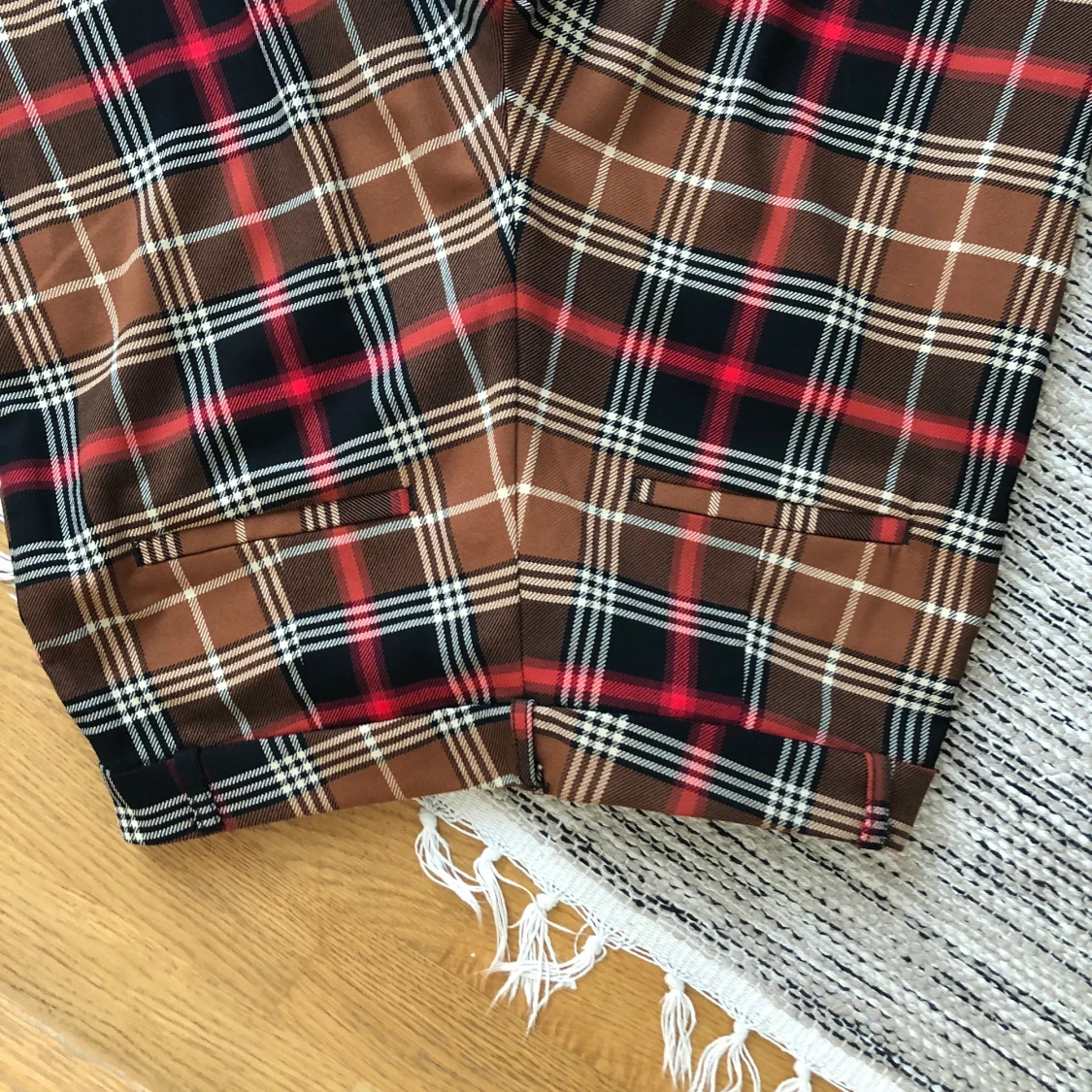 Rutiga kostymbyxor  - 91