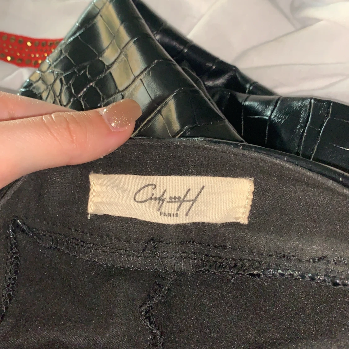 Boohoo läderbyxor - 91