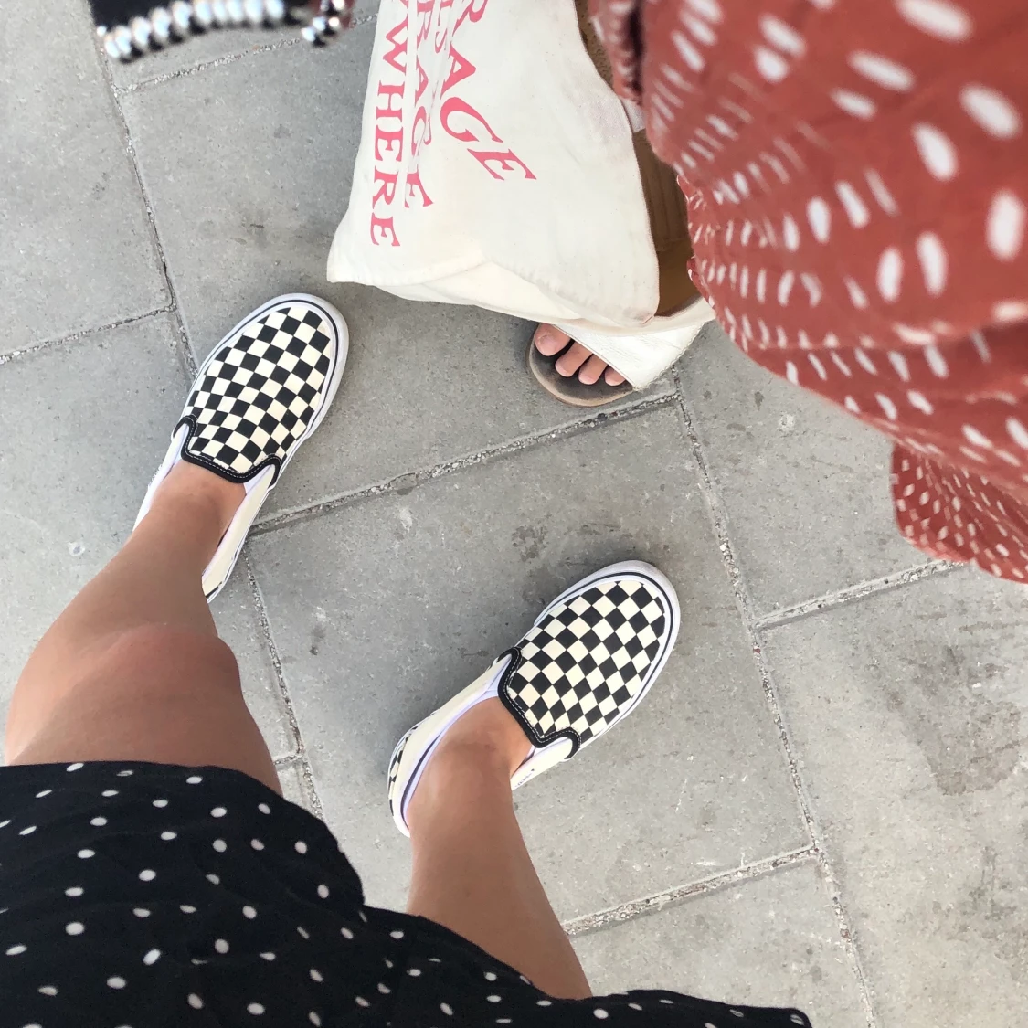 Checkered vans
