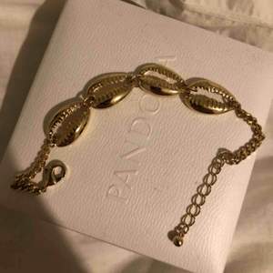 Jättefint ”Shell” guldigt armband, köpt från NA-KD i nyskick:))