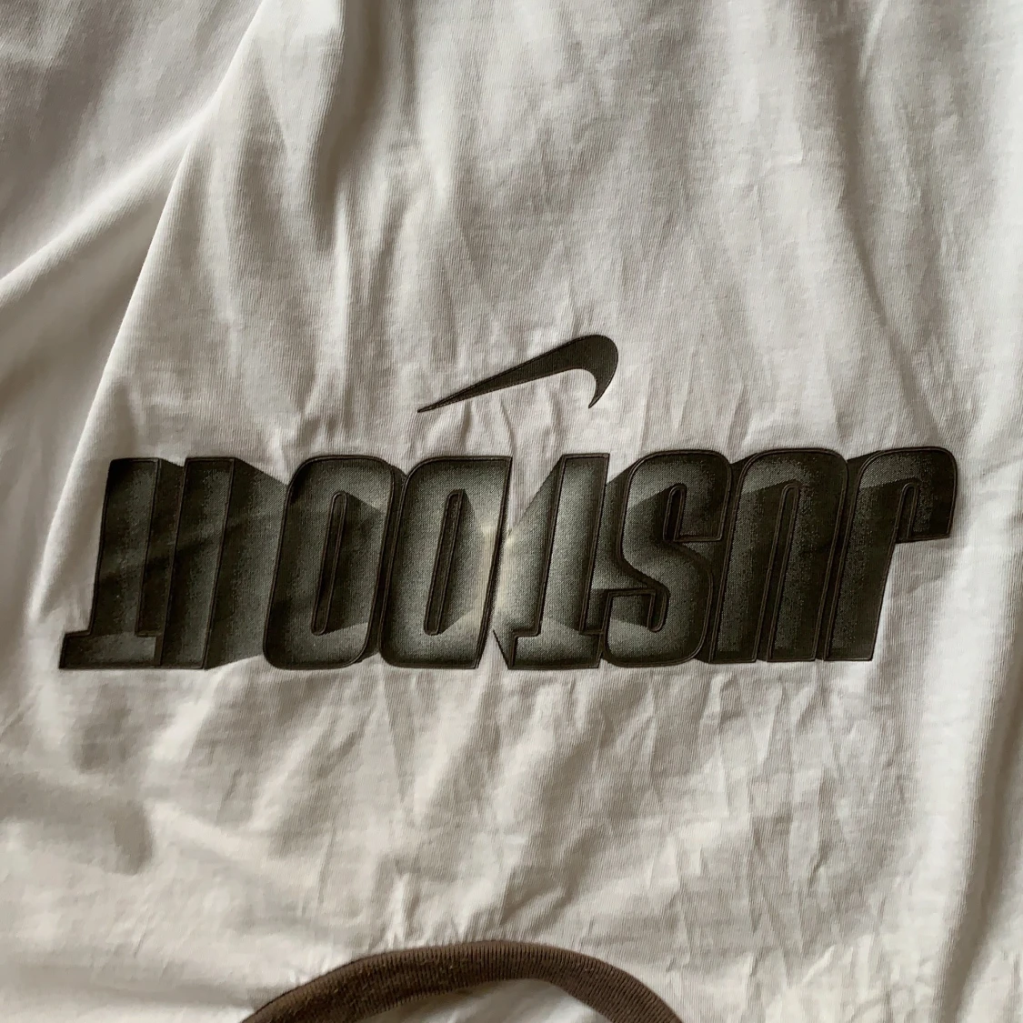 Fet vit Nike t-shirt! - 90