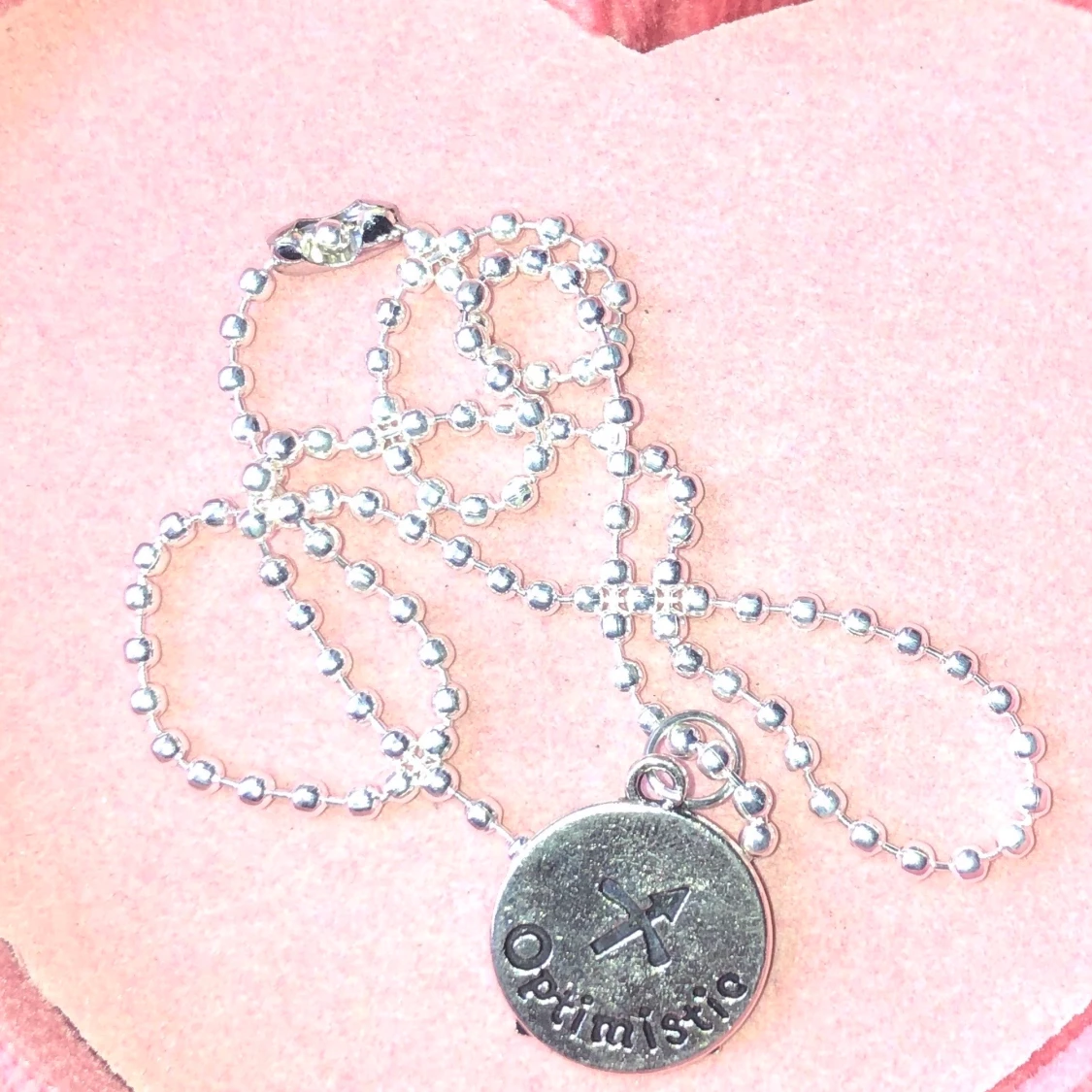 ”Sagittarius” ballchain halsband 🌟 - 90