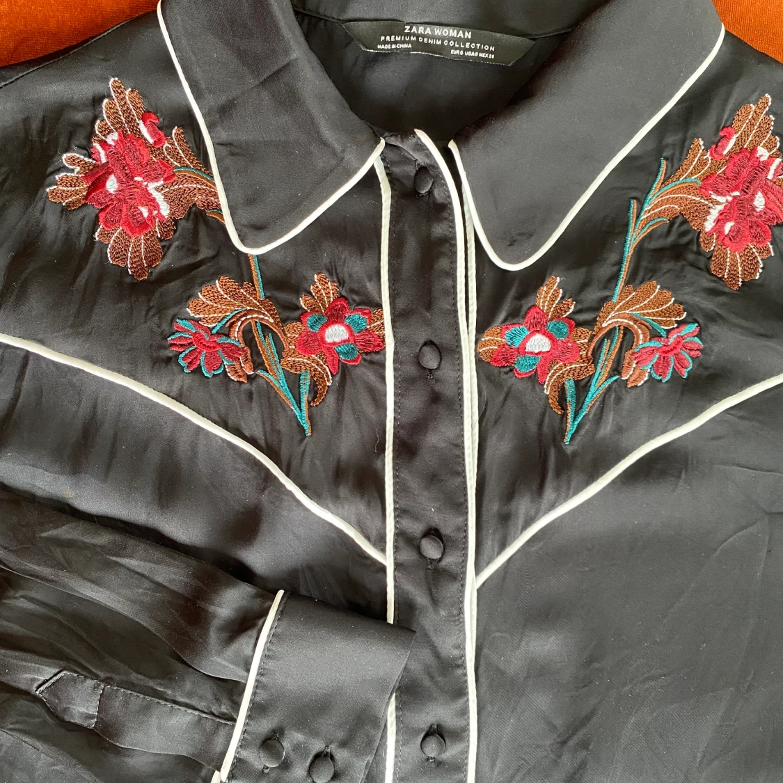 Zara silk cowboy shirt - 91