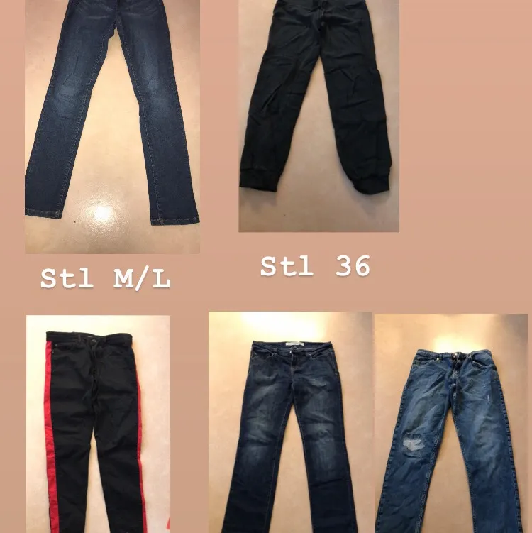 50kr/st. Jeans & Byxor.