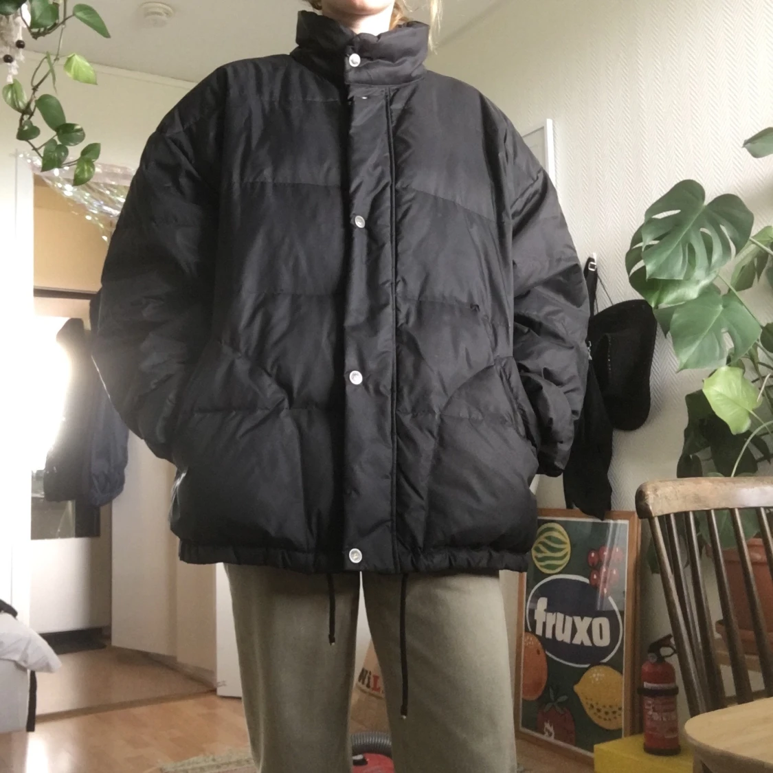 Diadora oversized puffer jacket  - 90