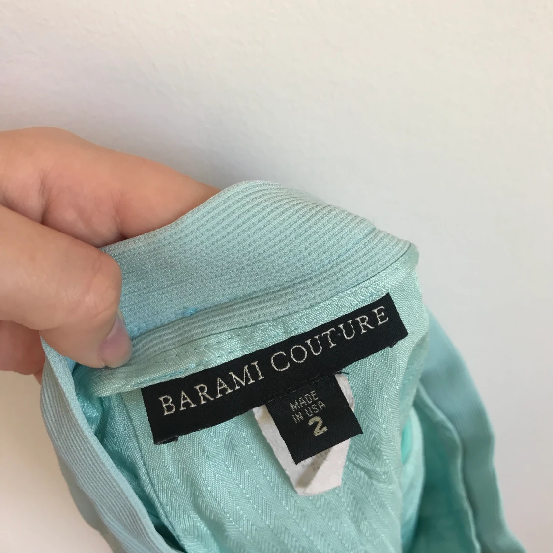 Jättefin turkos pastell kjol - 91