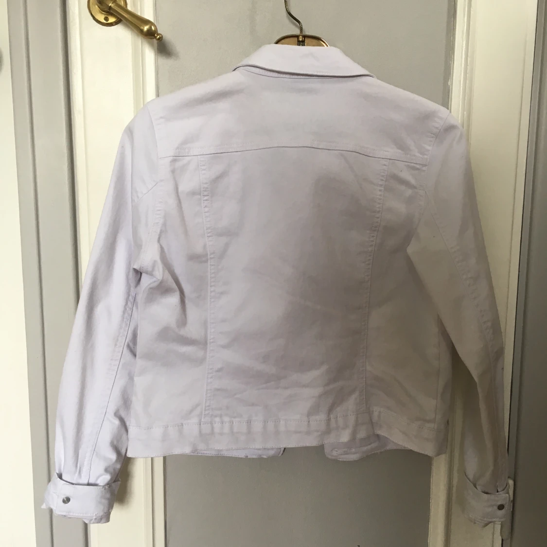 Vit jeansjacka - 90