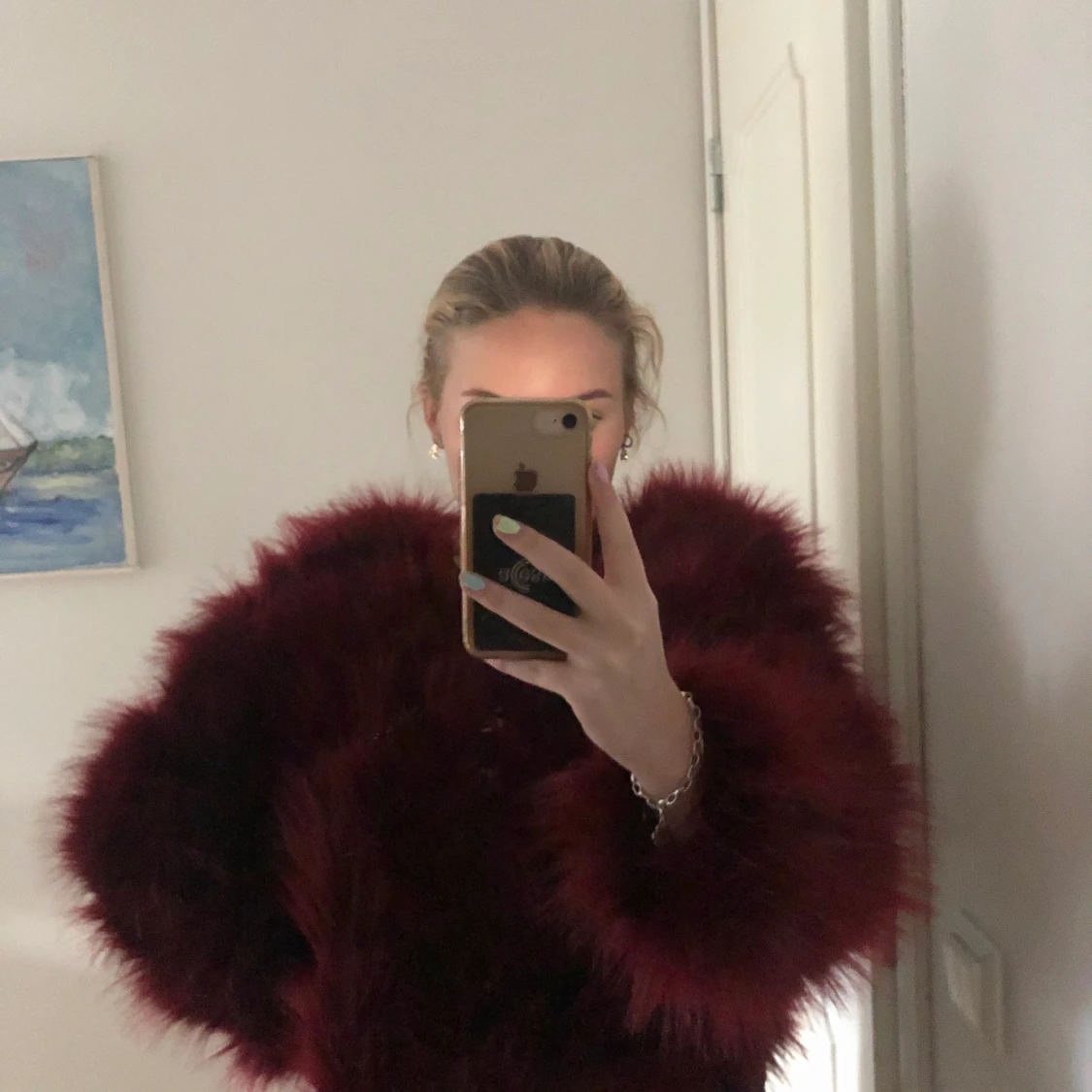 VINRÖD PÄLSJACKA - 90