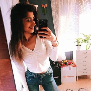 Vit topp, XS - Vit croppad topp. Bra skick! Storlek XS. 