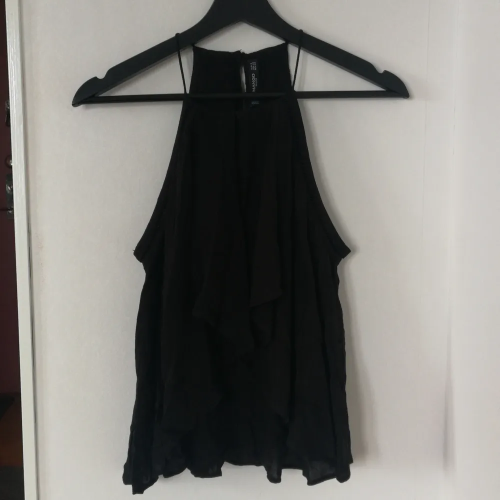 Black blouse from Mango Small size. Blusar.