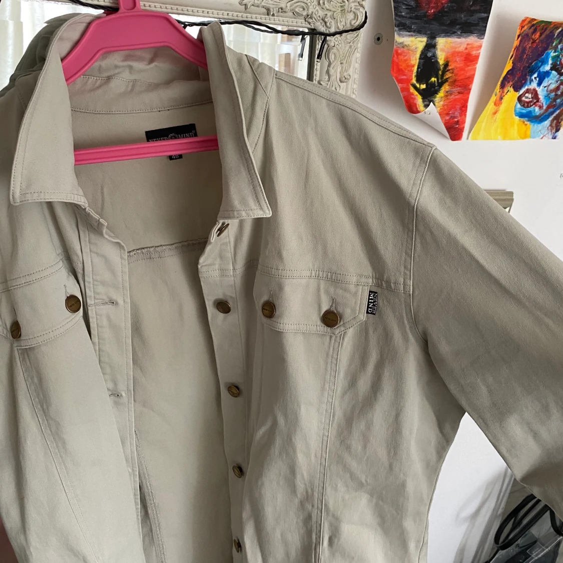 Superfin beige jacka  - 91