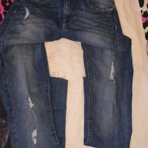 Blåa jeans  - Blåa jeans i storlek xs 