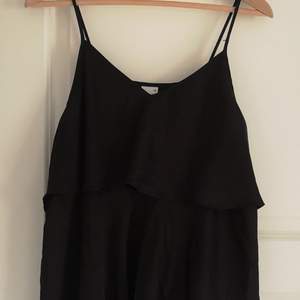 Super snygg svart kort klänning, använd två gånger. 