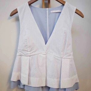  - Säljer denna jättefina volangtopp från Zara. Storlek M endast använd en gång. Nypris 300kr. Kan mötas i Borås eller Kungsbacka eller skicka mot 18kr porto.