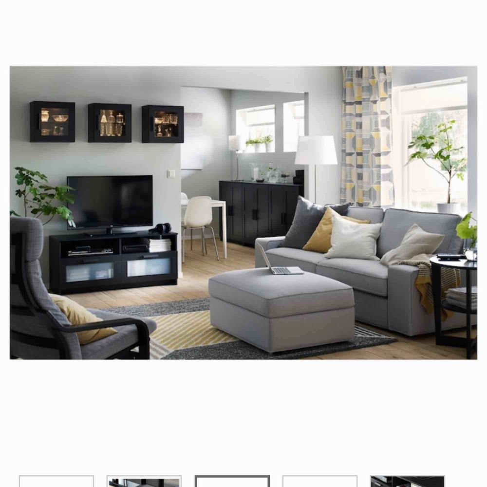 Brimnes Tvbänk från Ikea , Ca 6m | Plick Second Hand
