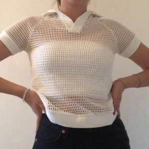 Nättröja - Skit snygg nättröja från chiquelle med krage! Säljer pga inte min stil. Endast använd 1 gång. Betalning sker via swish(köparen betalar för eventuell frakt, eller mötas upp!)💞💞