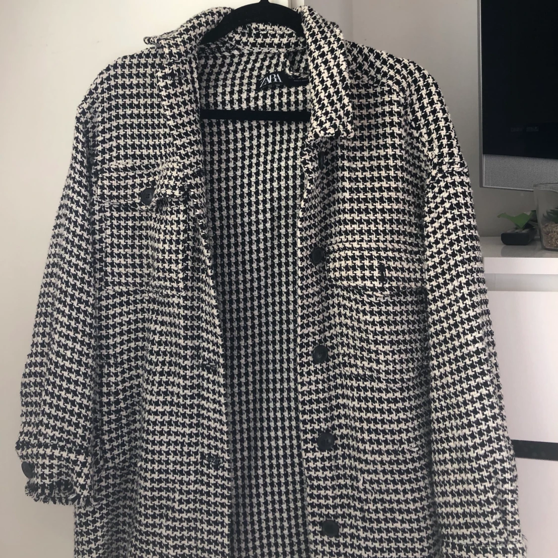 Stickad skjortjacka - 91