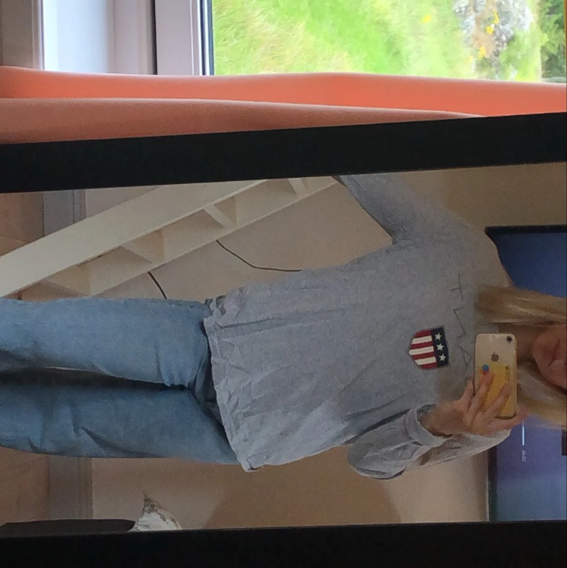 Långärmad gant tröja - 90