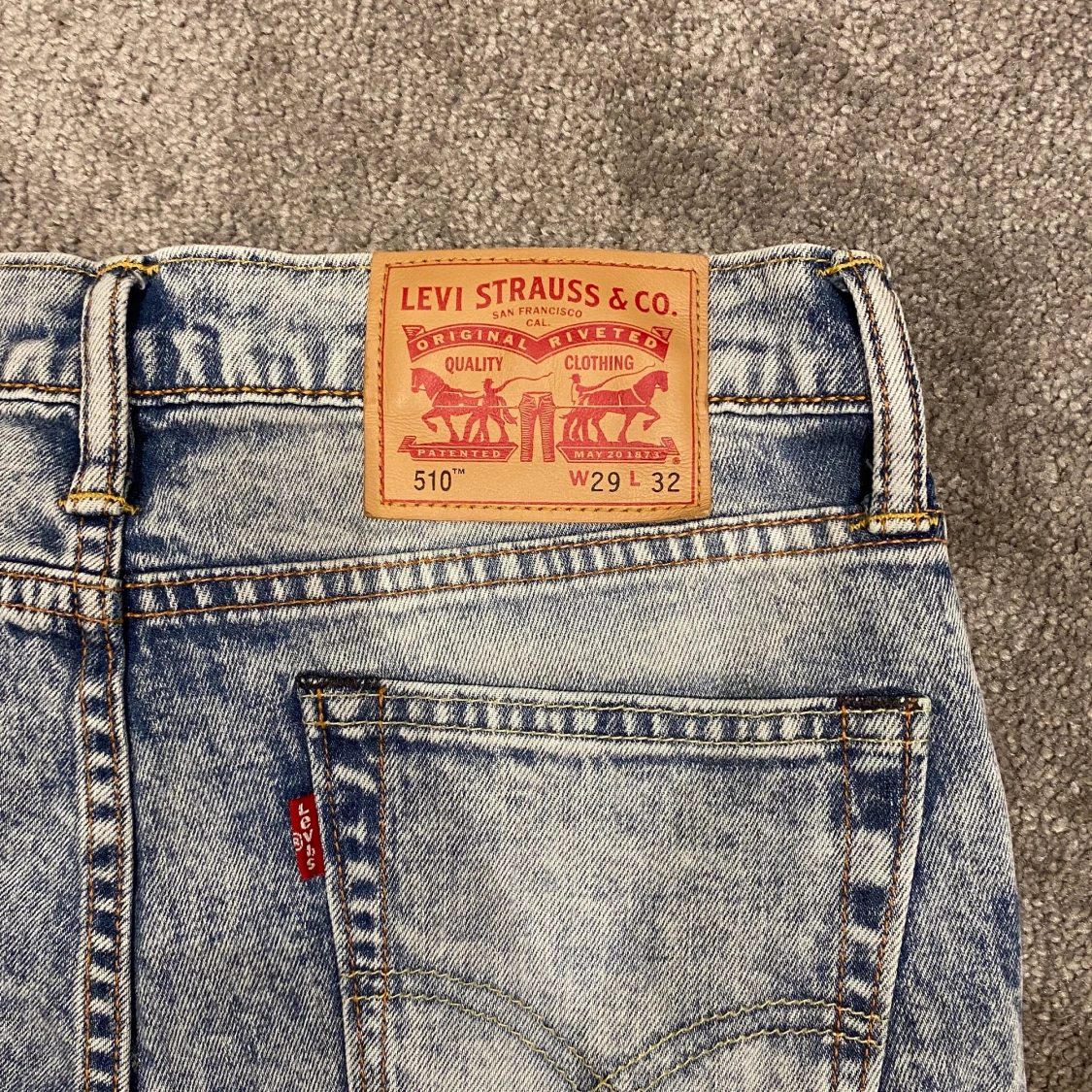 Levis Jeans Stentvättade - 91