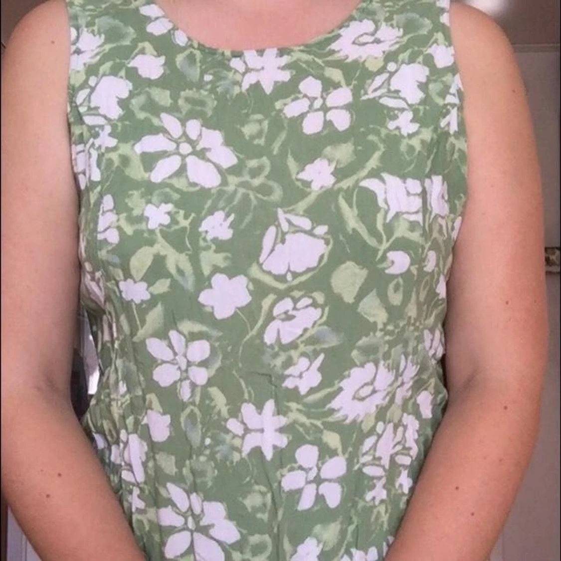 Grön miniklänning - 91