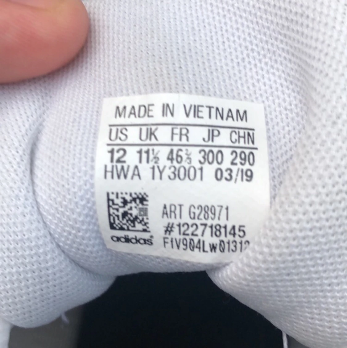 Adidas skor storlek 46,5 - 90