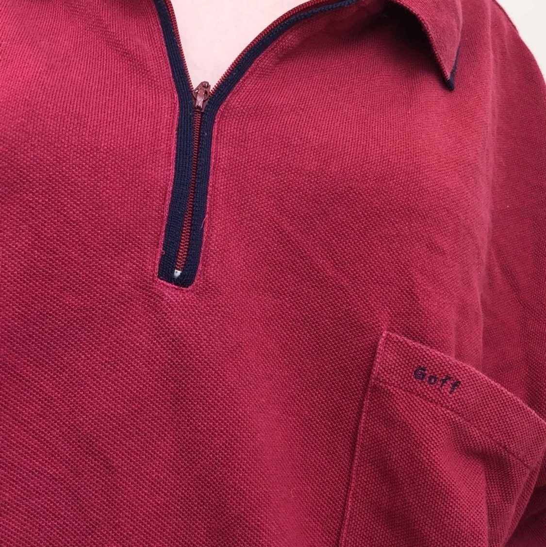 En röd pikee tröja💖✨ - 90