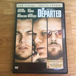 THE DEPARTED (2006, Martin Scorsese). Gengre: Action/Thriller. Nästan oanvänd dvd. Två skivor!!📀 Köp snälla😁😁, köpte den i en butik i sthlm🏢🌍
