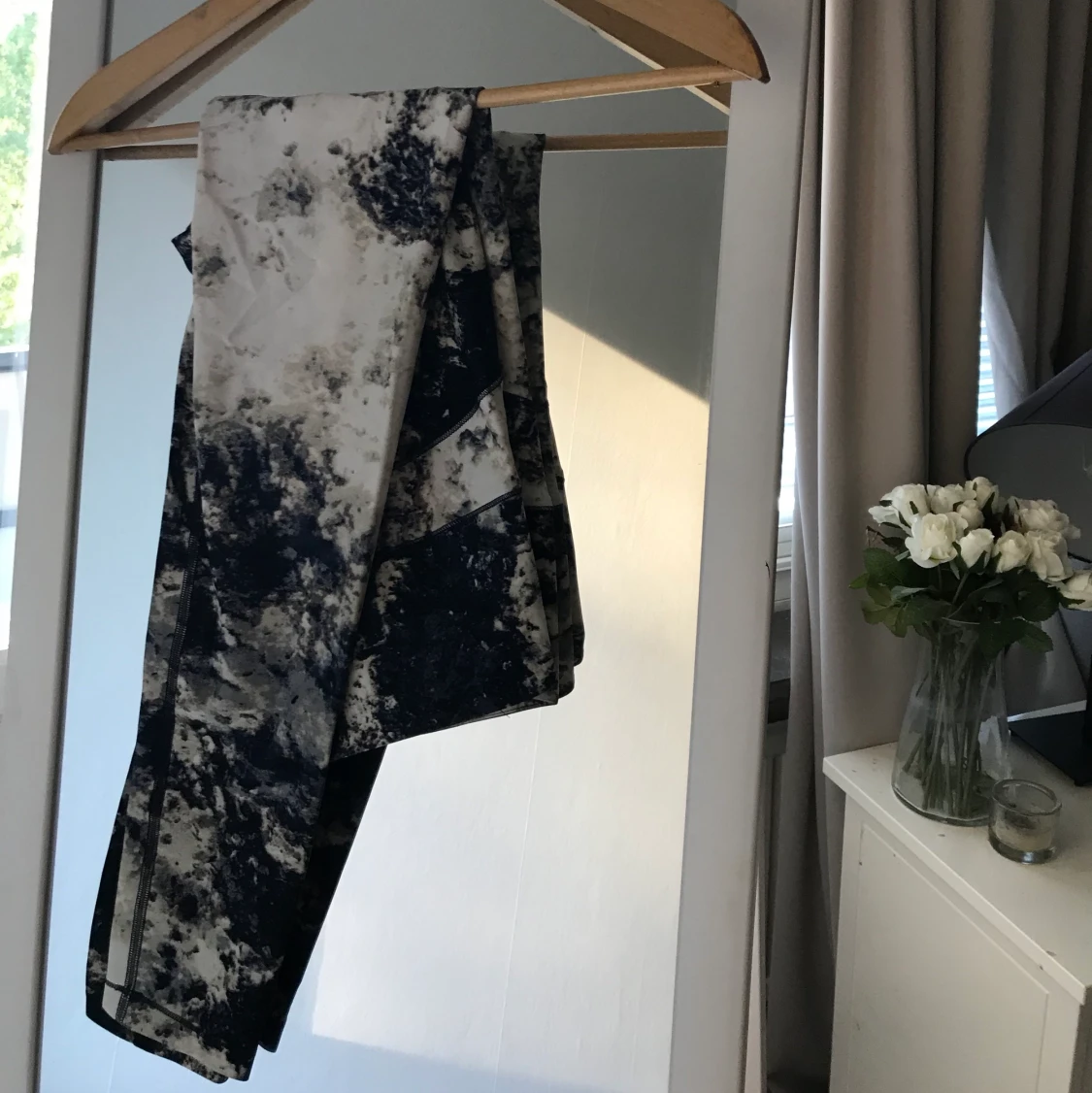 Mönstrade tränings tights