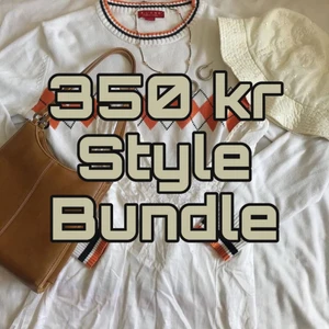 Style bundle  - Fixar och säljer style bundels! Det innebär att för 350 kr får du 3 klädesplagg samt några accessoarer baserat på din stil!Kläderna köps oftast på secondhand!  Man får sin bundle inom 2 veckor efter jag har fått allt info om din stil!🛍✨🛍✨
