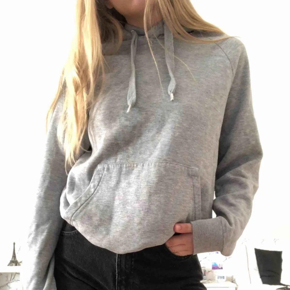 Basic grå hoodie. Fick den så vet ej märket ( gissar H&M ) kan mötas i Stockholm . Hoodies.