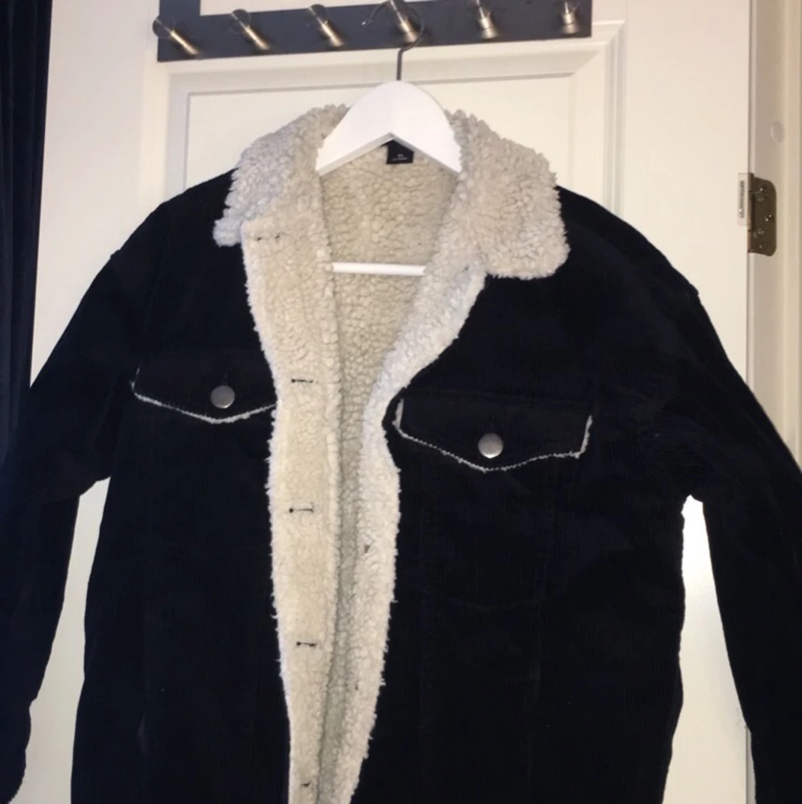 Fodrad jeans jacka  - 90