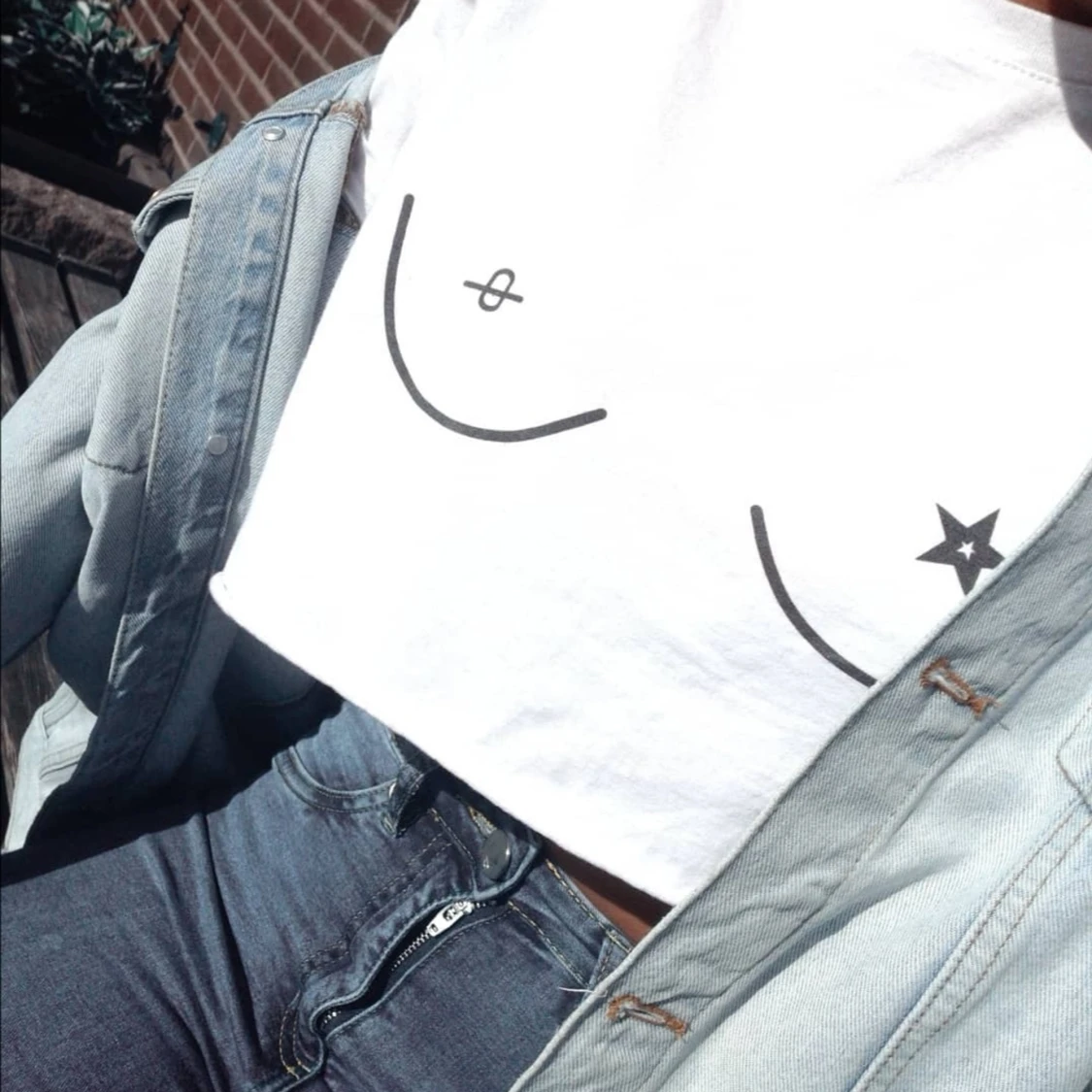 Croppad tshirt  - 91