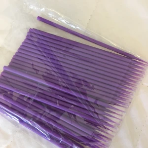 Microborstar till fransar - Microborstar till fransar, MA-102 - Lila 1,5mm (ultrafine) ca 40+ kvar. Hämtas i Bromma eller skickas, köparen står då för frakt 
